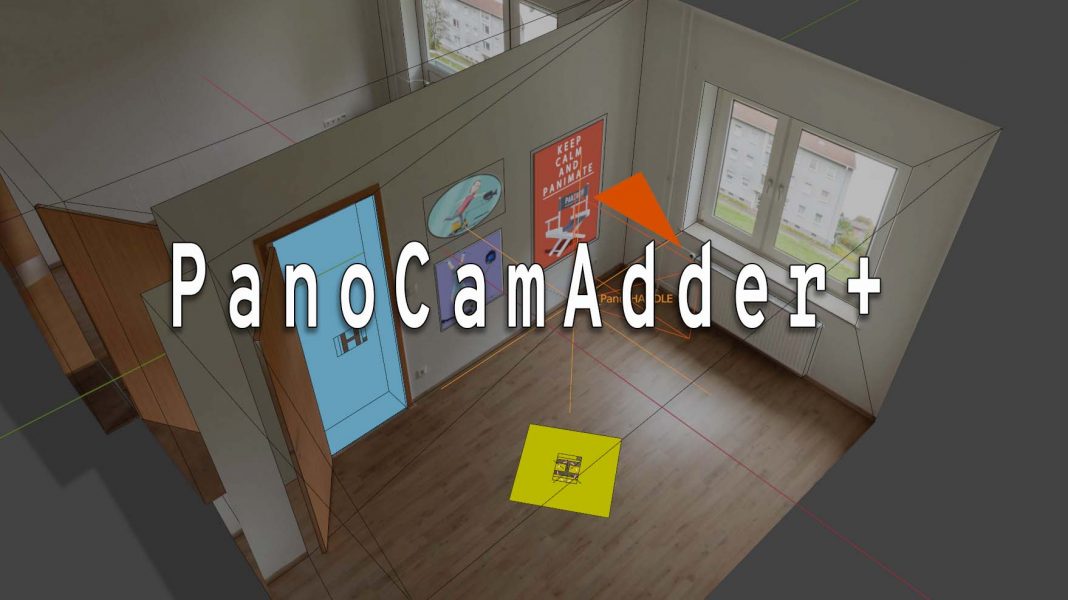 PanoCamAdder Blender Addon